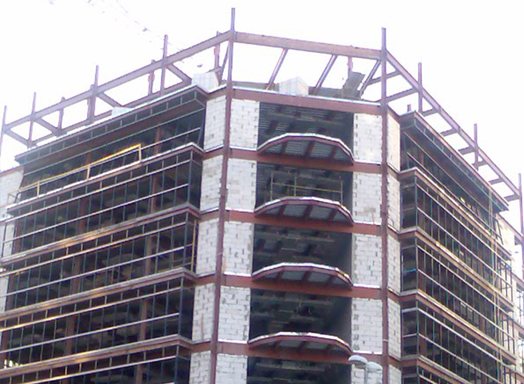  Nine floor steel structure